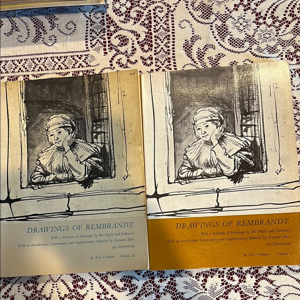 Drawings of Rembrandt Book Set
